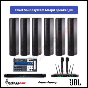 Paket Sound System Masjid JBL CBT50 6bh
